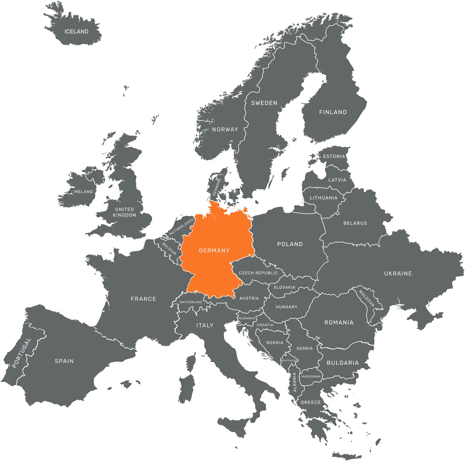 Мапа: Німеччина